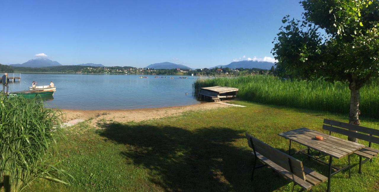 Ferienhaus Rafaela Mit Privatstrand Apartment Ledenitzen Bagian luar foto
